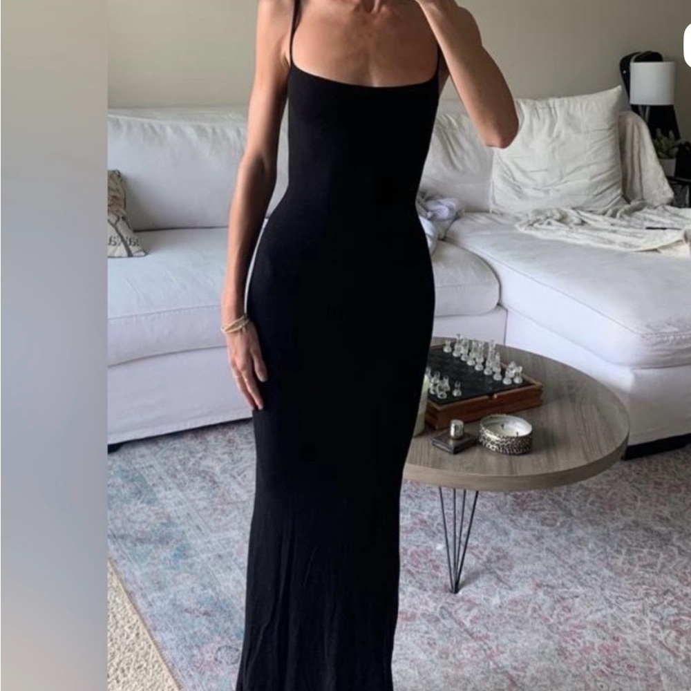 SKIMS Maxi Lounge Dress